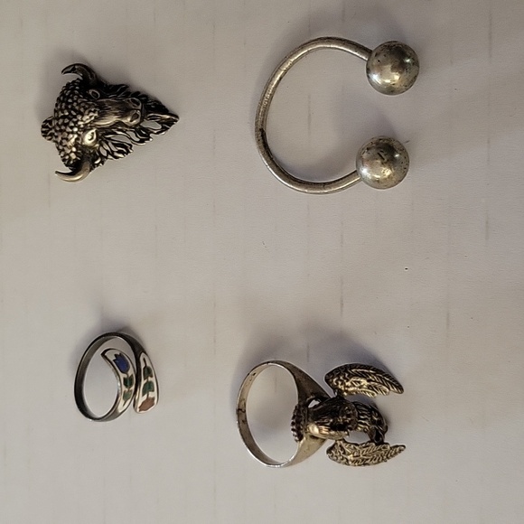 Lot of vintage sterling jewelry - Picture 5 of 6